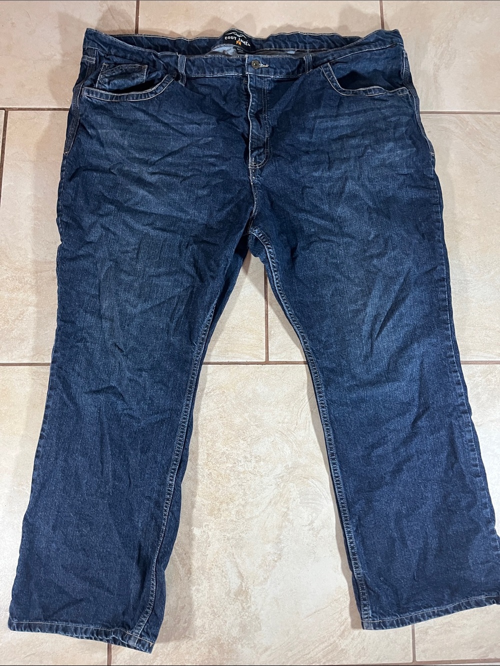 Relaxed Fit Men's Indigo Jeans